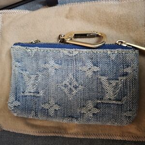 Louis Vuitton Denim Key Pouch